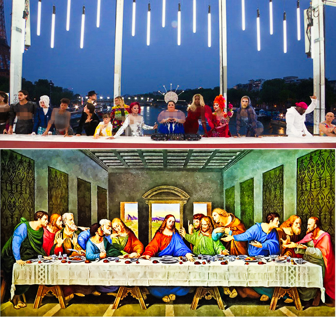 افتتاحیه‌ی المپیک پاریس با توهین به ادیان الهی آغاز شد