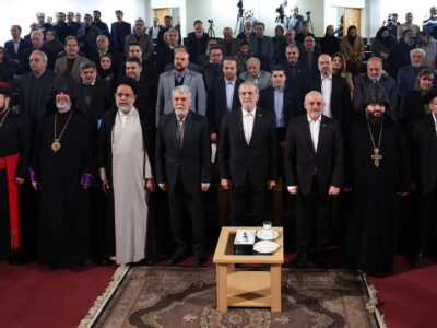 دیدارآقای دکترمسعود پزشکیان؛ ریاست جمهوری اسلامی ایران با رهبران و پیروان ادیان توحیدی